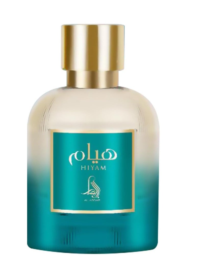Al Absar Hiyam Perfume for Women 100ML - EDP – Elegant Floral Fragrance with Blackcurrant, Jasmine, Vanilla & Cashmeran – Luxurious Long-Lasting Scent - Image 2