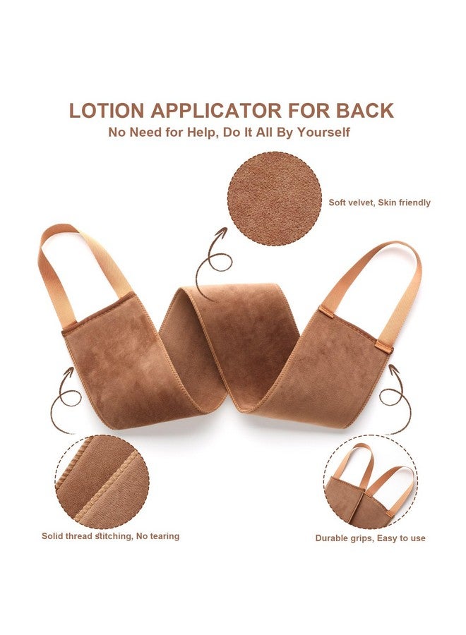 مجموعة 2 في 1 لقفاز التسمير الذاتي، قفاز التسمير الذاتي، قفاز التسمير الذاتي، قفاز وضع لوشن الظهر للظهر، قفاز التسمير الذاتي، قفاز وضع الظهر للتسمير الذاتي، ناعم للغاية وخالٍ من الخطوط - Image 4