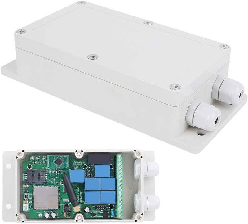 7 Channel Wireless GSM Remote Switch Controller 4G SMS Relay Switch for Power Failure Alarm, SMS/Phone Command(US) - Image 1