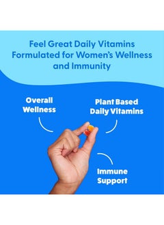 Feel Great 365 Multivitamin Gummy for Women by Feel Great Vitamin Co | Multi Chewable Gummy Supplement with Vitamin A, B-6, B-12, C, D, E, Biotin, Choline, Folic Acid, Zinc & More  - Image 5