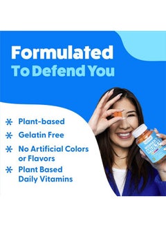 Feel Great 365 Multivitamin Gummy for Women by Feel Great Vitamin Co | Multi Chewable Gummy Supplement with Vitamin A, B-6, B-12, C, D, E, Biotin, Choline, Folic Acid, Zinc & More  - Image 2