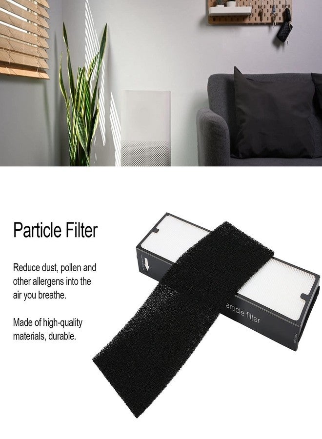 Naroote Air Purifier Filter For Sense Series, Particle Filter Replacement, 2 Set Pure Air Purifier Air Purifier for Home, Living Room - Image 3
