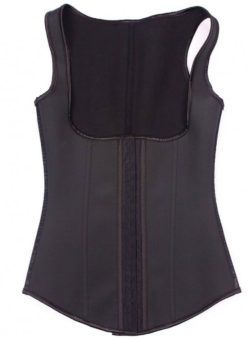 Waist Corset, Latex Tummy Tummy Lifter Waist Corset Offer You Full Back Support with Steel Inner Backing 4 Inches Drop From Waist - Image 4