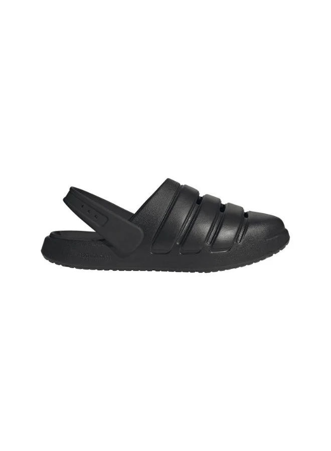 adidas صنادل رياضية زنسوري كلوج يو سوداء للجنسين