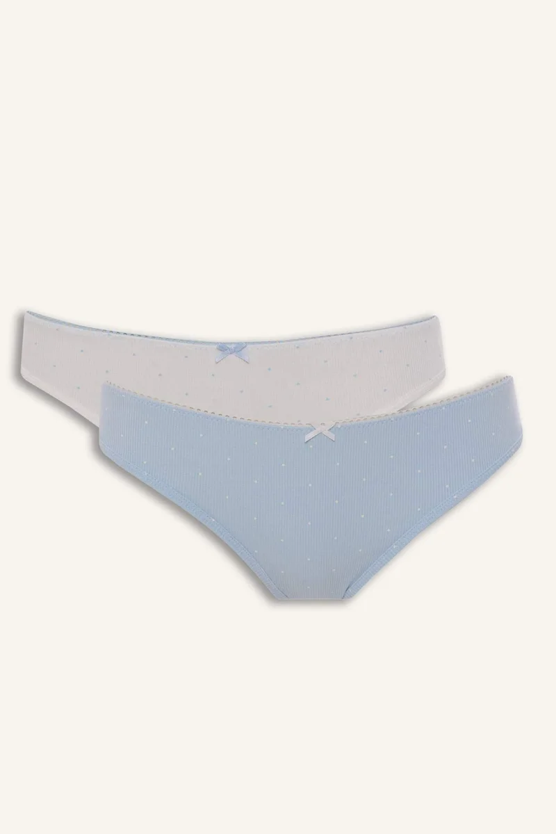 ديفاكتو Ribbed 2 Piece Panties