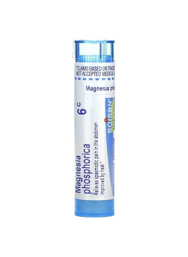 Boiron Boiron, Magnesia Phosphorica, 6C, Muscle Cramp Relief, Approx 80 Pellets  - Image 1