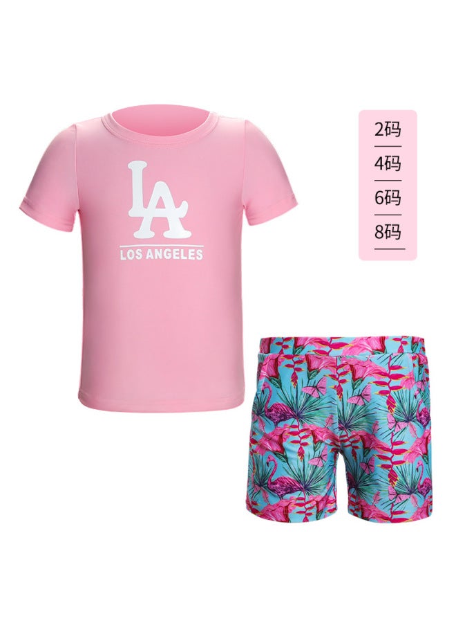 ملابس واقية من الشمس للأطفال تصميم موجة جديدة للصيف، سريعة الجفاف، للأطفال الصغار والمتوسطين، ملابس مائية خفيفة، بدلة سباحة، شاطئ