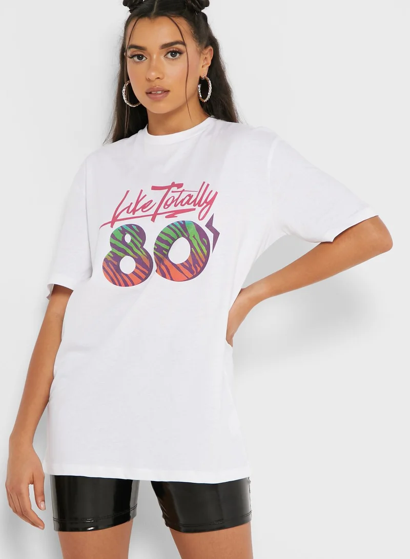 Ginger Oversized Graphic T-Shirt