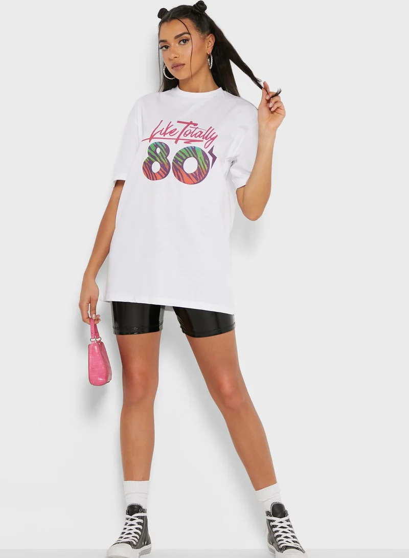 Ginger Oversized Graphic T-Shirt