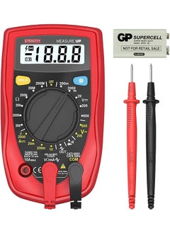 Etekcity Msr-R500 Digital Multimeter, Amp Volt Ohm Voltage Tester Meter With Diode And Continuity Test, Dual Fused For Anti-Burn, Red - pzsku/Z6F3ECA4521A9FDD0F0EFZ/45/_/1741347624/c75cf73e-337a-4c3f-993d-6f5845c7f6e1