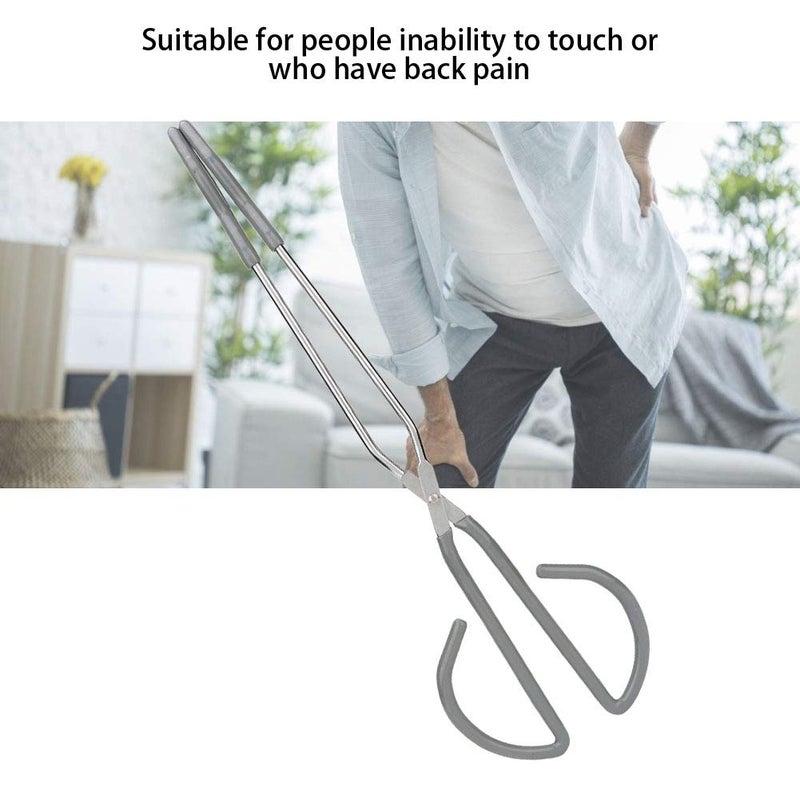 woobles Long Handle Picker, Toilet Paper Tongs, Toilet Paper Picker for Elderly Pregnant Woman Toilet Aid Bathroom Wiping Aid(15inch) - Image 5