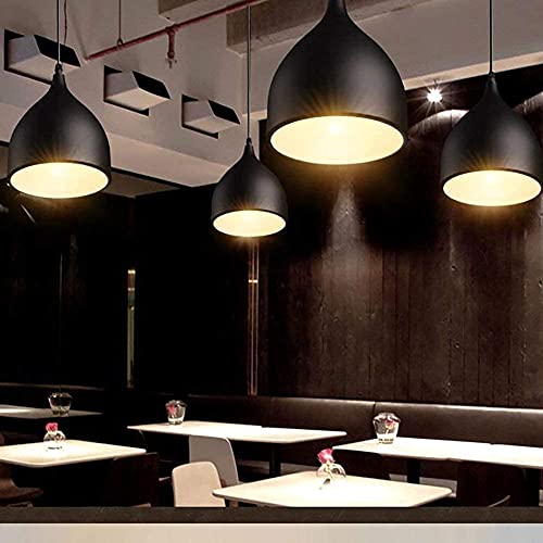 GreyWings Aluminium Hanging Shade Light, Black, Pack of 4 - Image 5