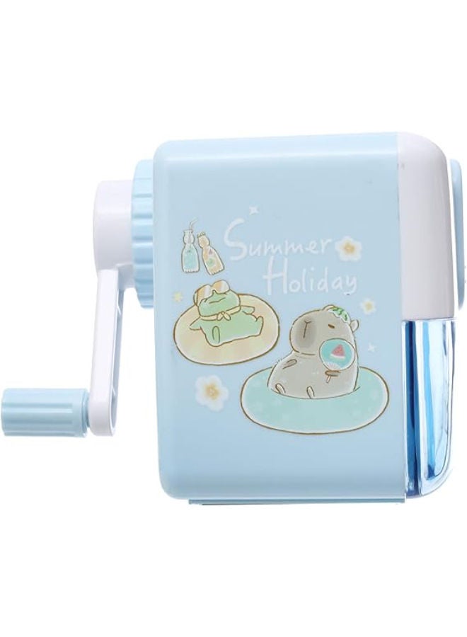 M&G Desk Sharpener, Vibrant Design with Reliable Blade for Standard and Colored Pencils, Assorted Colors - Image 1