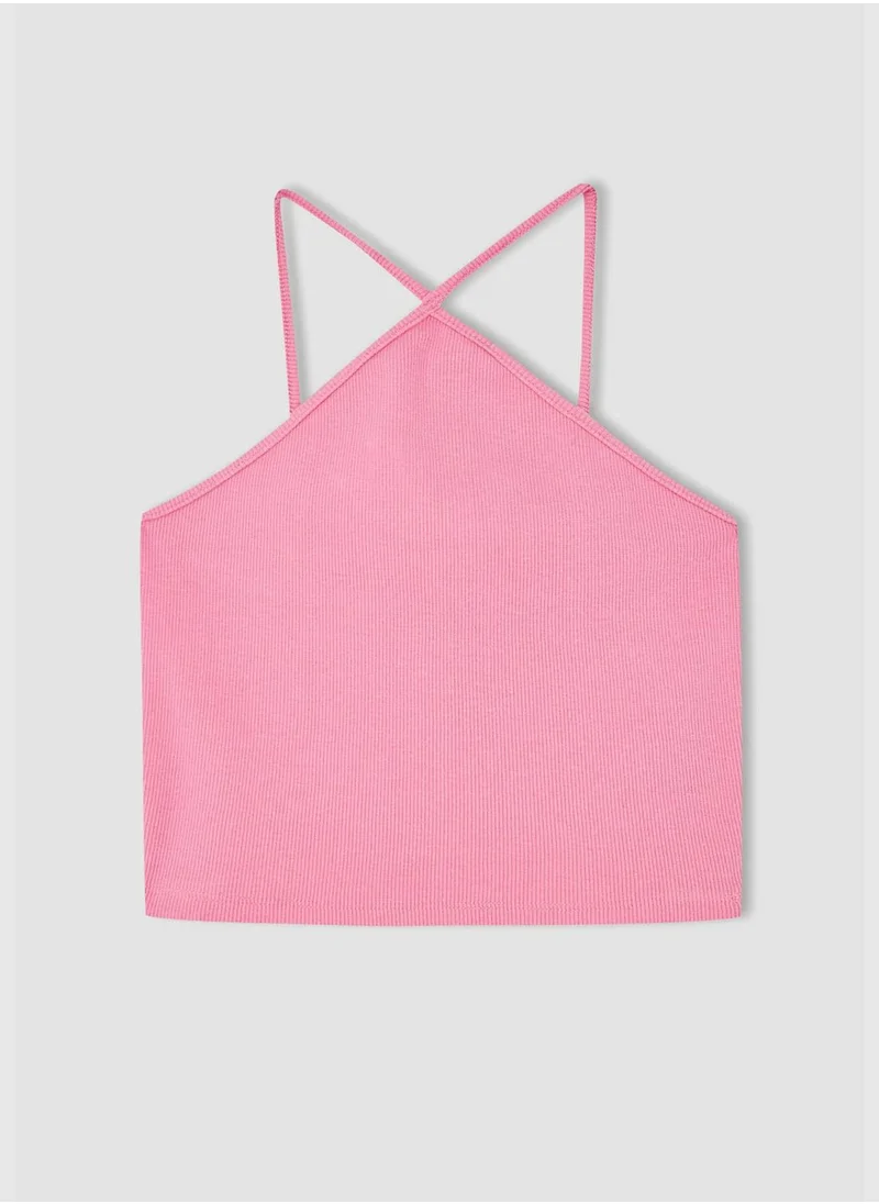 DeFacto Fitted Cross Strappy Camisole Vest