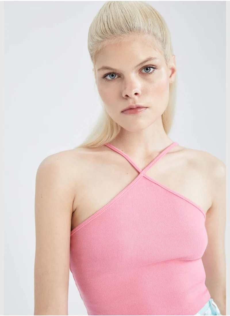 DeFacto Fitted Cross Strappy Camisole Vest