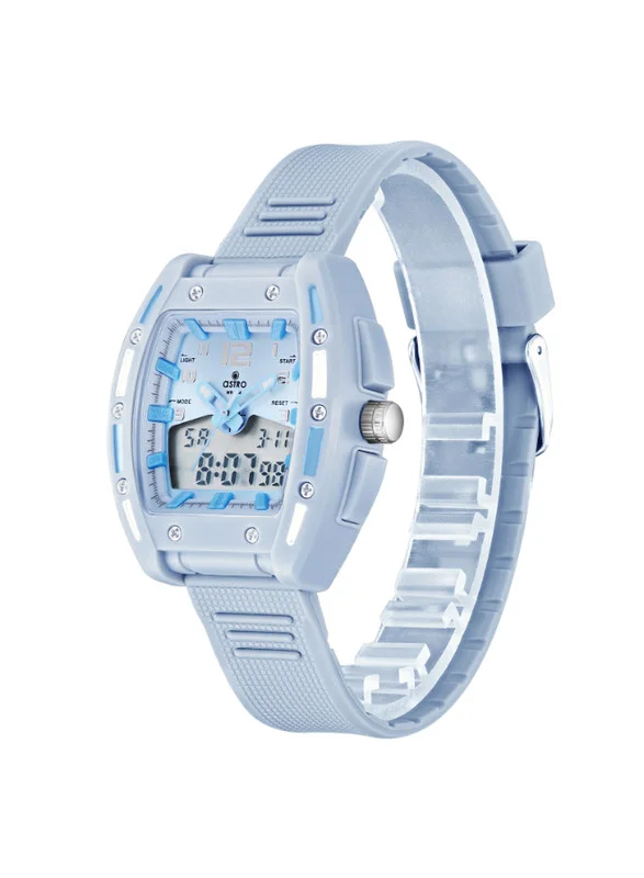 ASTRO Astro A24804-PPLL Kids Analog-Digital Display Watch & Polyurethane Strap Light Blue