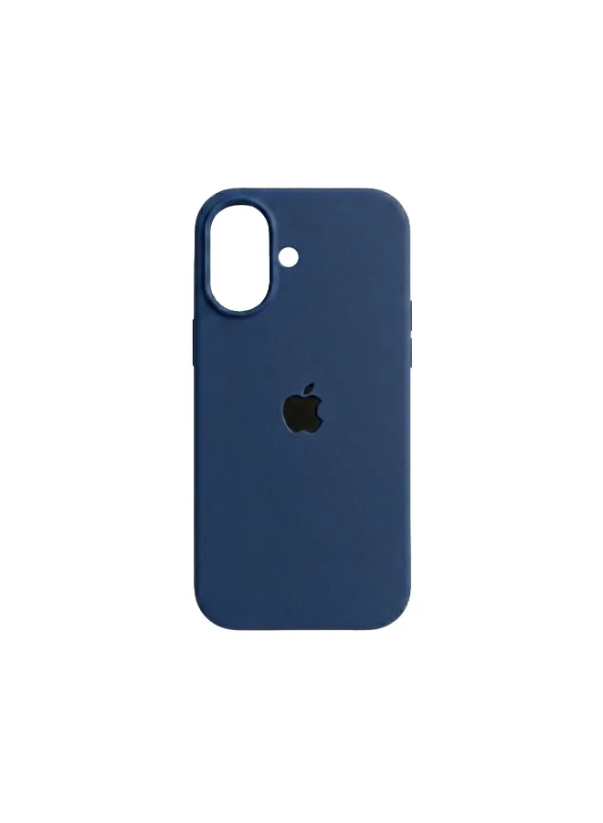 موبكوس جراب Mobcos iPhone 17 باللون الأزرق الداكن وشعار Elite، مصنوع من السيليكون الفاخر، مزود بخاصية الشحن اللاسلكي المغناطيسي | ملمس ناعم كالحرير | حماية فائقة ضد الصدمات بمعايير عسكرية | توافق مغناطيسي قوي | غطاء أنيق وفاخر