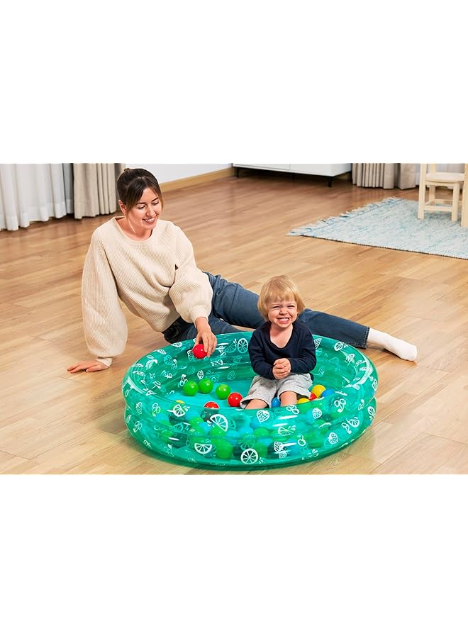 بست واي حوض الكرات سبلاش آند بلاي قطر 36 × ارتفاع 8 × ارتفاع 91 سم × ارتفاع 20 سم - Image 3