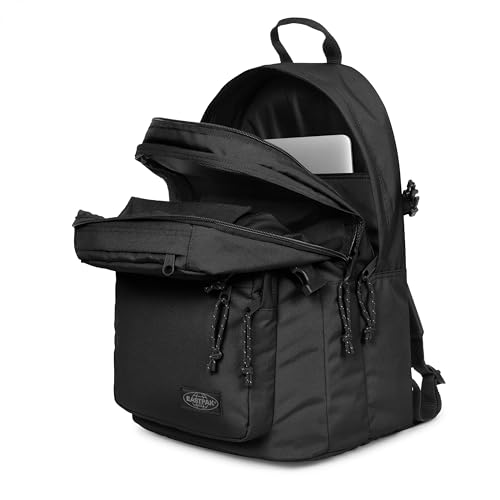 EASTPAK Double Pro 32L Performance Backpack with 16 Laptop Sleeve Dual Compartments Security Pocket Bottle Holder Organizer Black - Image 3