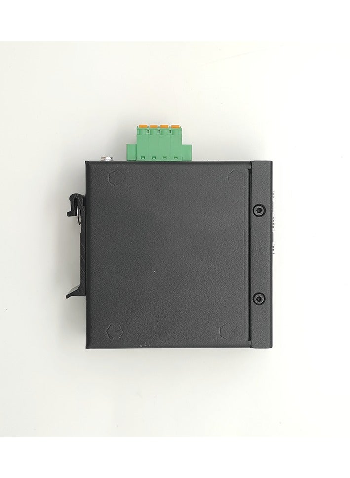 2-port 10/100/1000Base-T to 2-port 100/1000Base-X unmanaged Industrial Media Converter, DC12-58V input, redundant dual power supply, Din-rail installation - Image 2