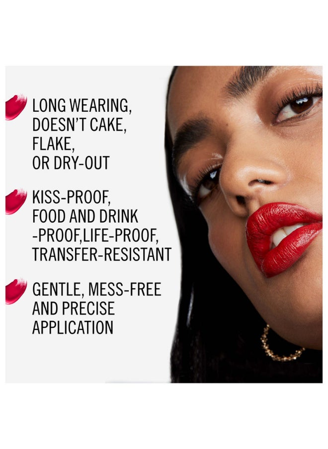 RIMMEL LONDON - Lasting Provocalips Liquid Lipstick 400 Grin & Bare It - Image 1