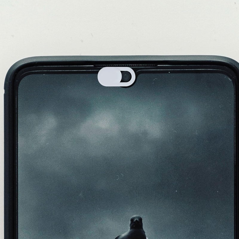 6 Pcs White Webcam Cover Slider Privacy Protector for Laptop Tablet Desktop and Phone - Image 5