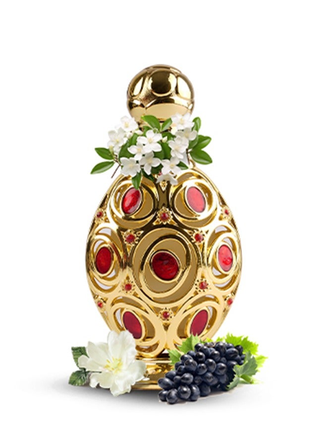 عود خليجي عطر العطار نفيسة 20 مل | زيت عطري زهري حمضي بالفانيليا – خالٍ من الكحول ومناسب للجنسين – عطر حلال بالياسمين والمسك - Image 1