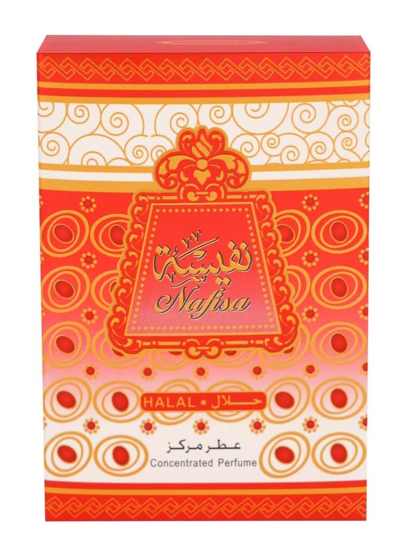 عود خليجي عطر العطار نفيسة 20 مل | زيت عطري زهري حمضي بالفانيليا – خالٍ من الكحول ومناسب للجنسين – عطر حلال بالياسمين والمسك - Image 3