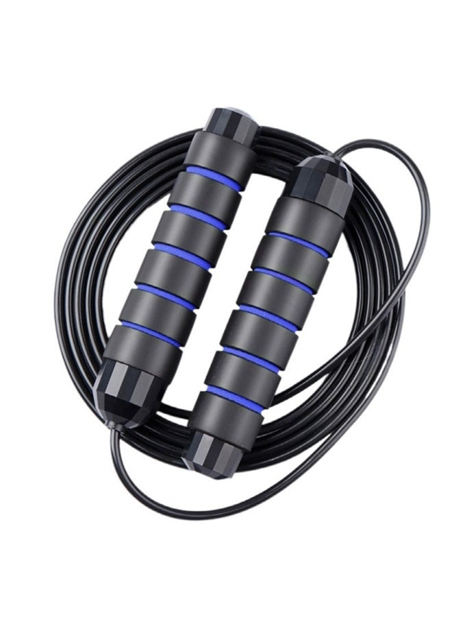 yongsheng Adjustable Skipping Rope，2.8m 4.4mm,Jump Ropes for Fitness for Women Men and Kids, Adjustable Skipping Rope for Exercise&Slim Body at Home School Gym  - Image 1
