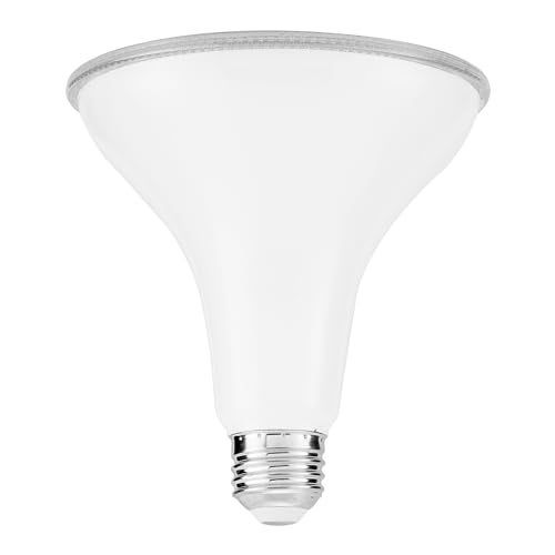 Maxxima PAR38 LED Indoor/Outdoor Light Bulbs - 3000K Warm White Light, 1275 Lumens, 15 Watts, 100 Watt Equivalent Dimmable Flood Light, 90 CRI, Wet-Rated for Outdoor Security Use - 4 Pack - Image 2