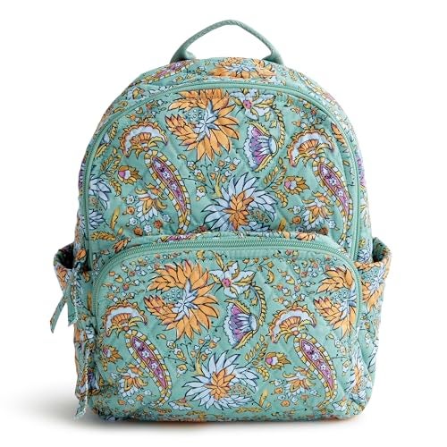 Vera Bradley Premium Cotton Small Banbury Backpack, Gemstone Paisley - Image 4