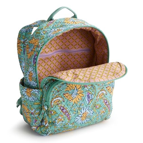 Vera Bradley Premium Cotton Small Banbury Backpack, Gemstone Paisley - Image 3