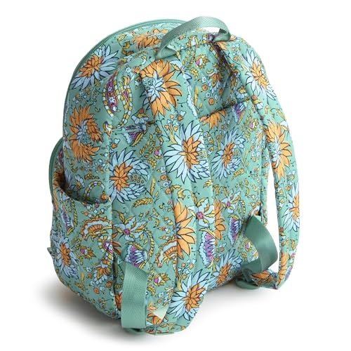 Vera Bradley Premium Cotton Small Banbury Backpack, Gemstone Paisley - Image 2
