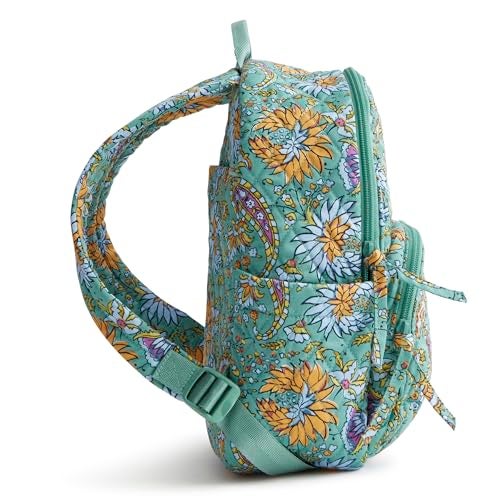Vera Bradley Premium Cotton Small Banbury Backpack, Gemstone Paisley - Image 5