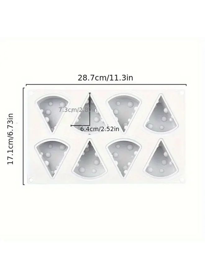 Non Stick Silicone Cheese Mold with Triangular Cavities Food Grade Oven Safe Up to 240c Easy Clean - Image 3