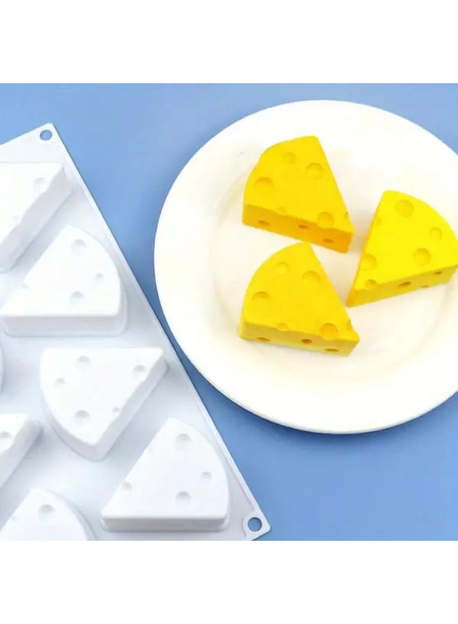 Non Stick Silicone Cheese Mold with Triangular Cavities Food Grade Oven Safe Up to 240c Easy Clean - Image 2
