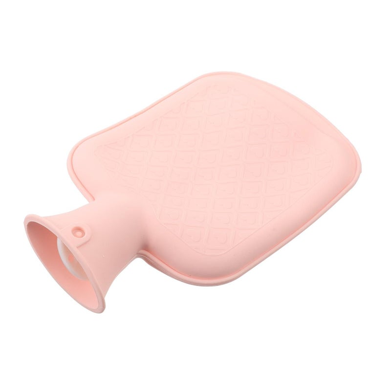 Rubber Hot Water Bottle 800ml Large Hot And Cold Compress Bag For Menstrual Cramp Relief Neck Shoulder Pain Home Travel Use - Image 2