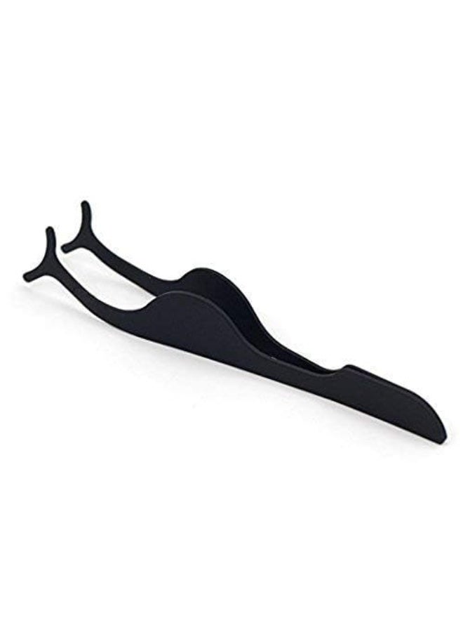 False Eyelashes Applicator Tool Eyelash Extension Tweezers Remover Clip Tweezers Nipper - Image 2