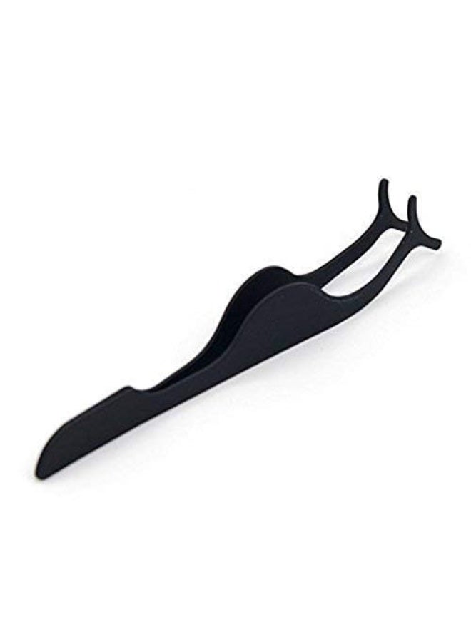 False Eyelashes Applicator Tool Eyelash Extension Tweezers Remover Clip Tweezers Nipper - Image 3
