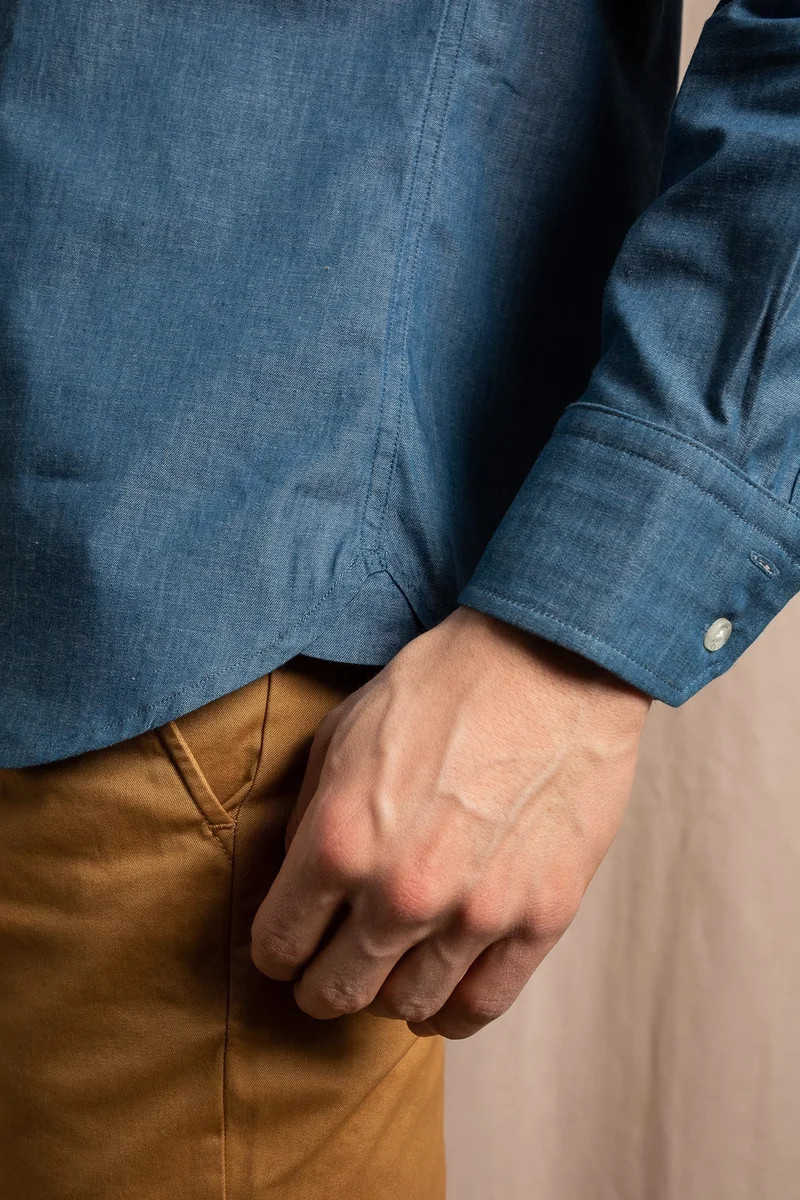 Jaqk W.Selvedge - Light Denim Shirt 100% Cotton