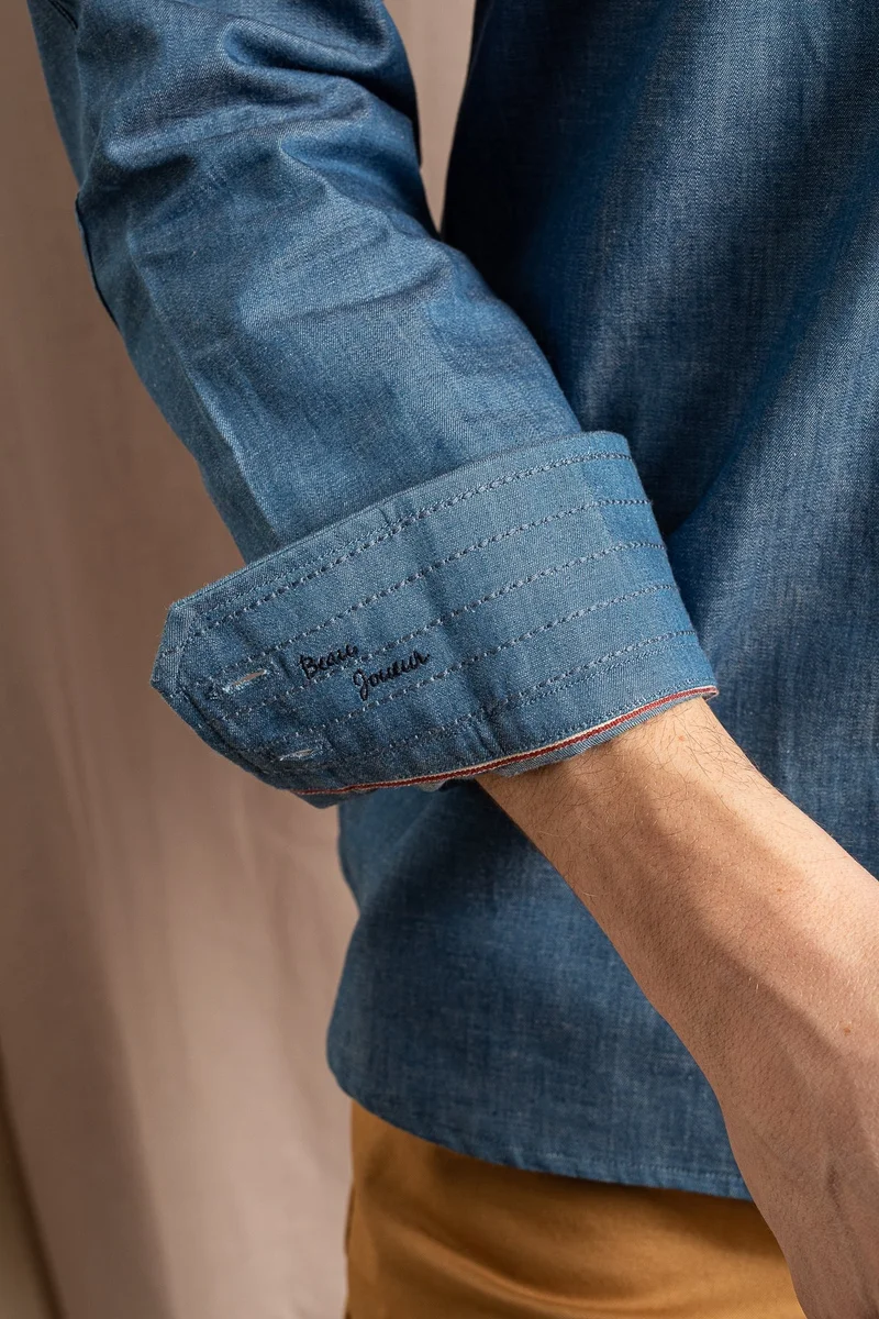 Jaqk W.Selvedge - Light Denim Shirt 100% Cotton