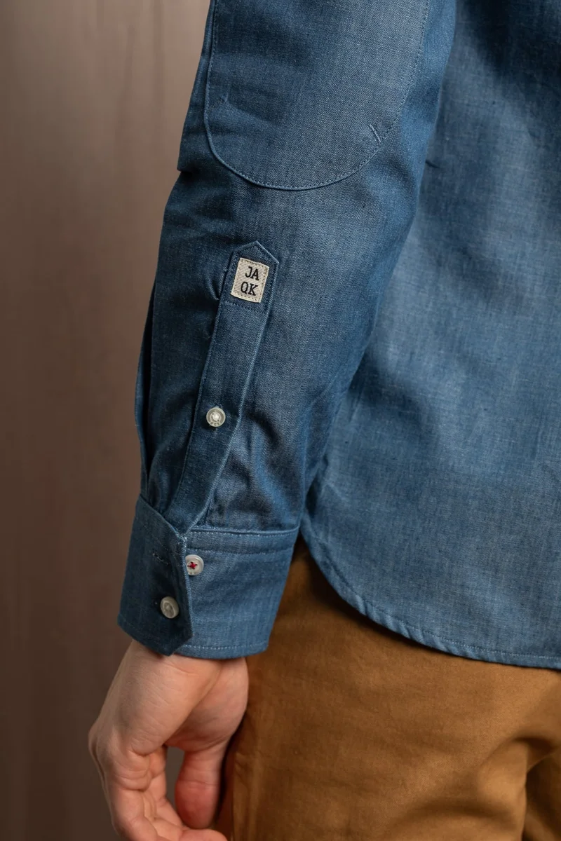 Jaqk W.Selvedge - Light Denim Shirt 100% Cotton