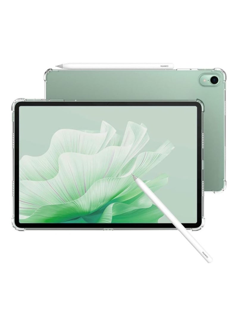 Generic - Shockproof Silicone Case for Huawei MatePad 11.5 (2023) Tablet Case Flexible Clear Transparent Back Cover - Image 1
