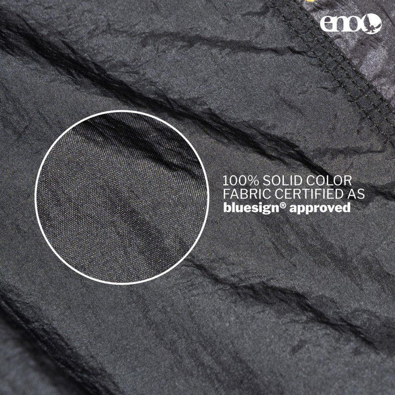 ENO DoubleNest Hammock - Lightweight, Portable, 1 to 2 Person Hammock - for Camping, Hiking, Backpacking, Travel, a Festival, or The Beach - Day to Night - Image 5