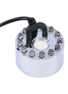 Generic Ultrasonic Mist Maker LED Light Silver/Black 136 x 2.5centimeter  - Image 2