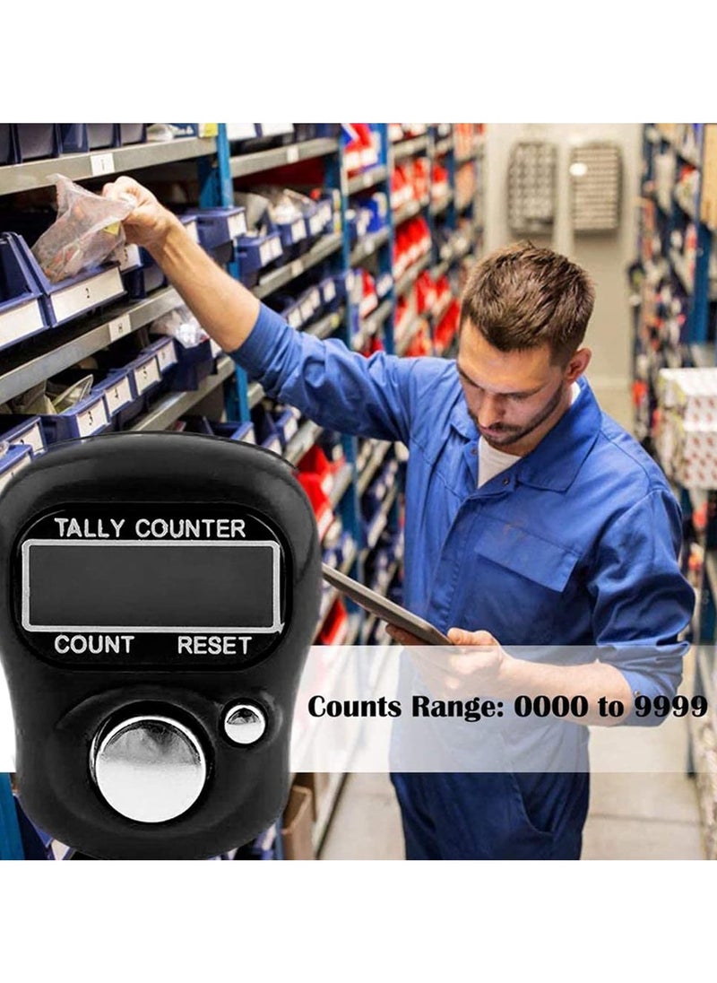Generic - Universal digital finger counter with 5-digit reset and digital LCD display, specially designed for golf hand counting, merchandise counting, and knitting wrap tracking. - Image 1