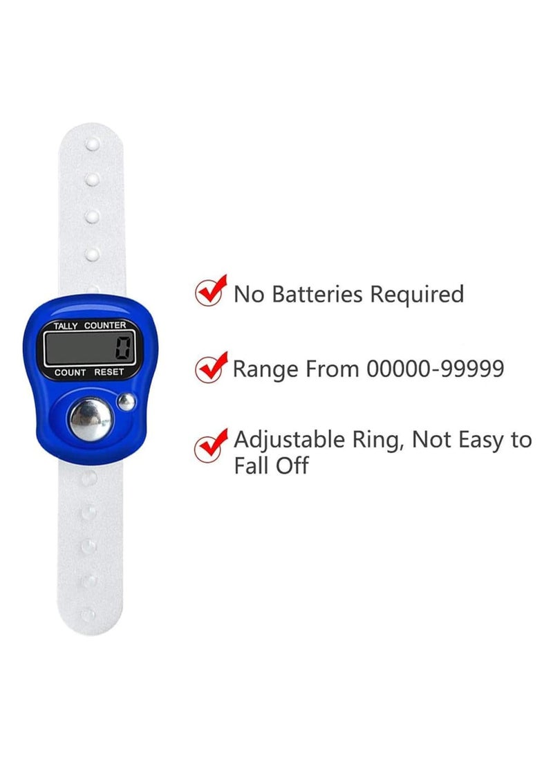 Generic - Universal digital finger counter with 5-digit reset and digital LCD display, specially designed for golf hand counting, merchandise counting, and knitting wrap tracking. - Image 1