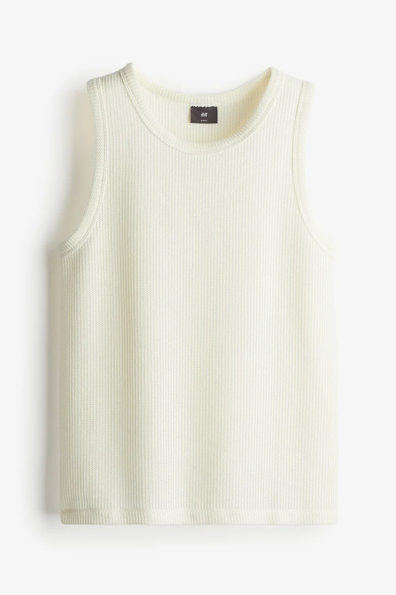 H&M Slim Fit Knitted vest top