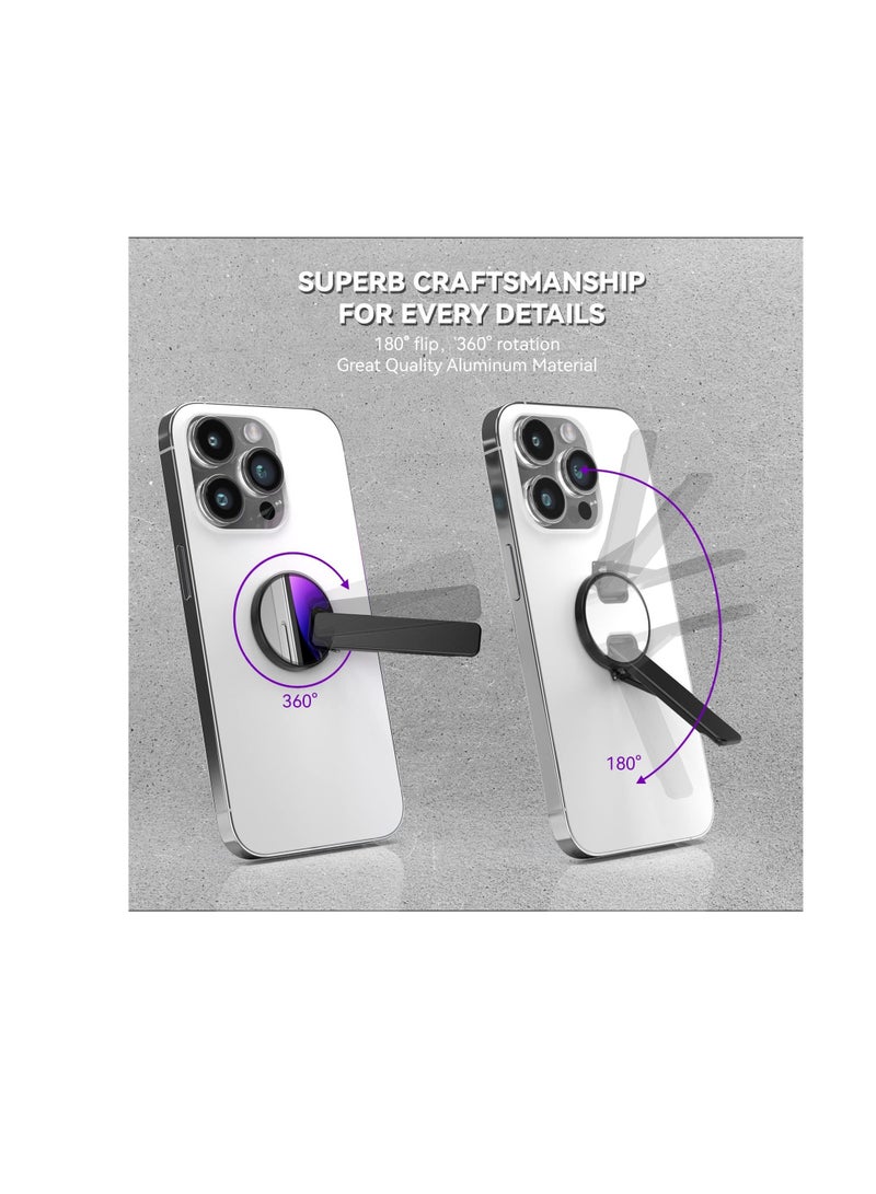 Excefore Smartphone Stand, Removable Adjustable Phone Stand, Perfect for Holder Office Desk Accessories, Compatible with iPhone 14, 14 Plus, 14 Pro, 14 Pro Max, Samsung Galaxy S22, S21 Series (Black) - Image 5