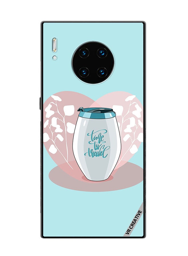 VR CREATIVE Protective Case Cover For Huawei Mate 30 Pro Travel Mug Design Multicolour - Image 1